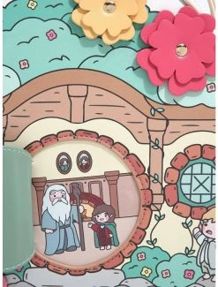 The Lord Of The Rings Bag End Door Mini Backpack - BoxLunch Exclusive -BoxLunch Shop 16533674 av5