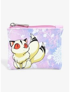 InuYasha Kirara Floral Tie-Dye Coin Purse - BoxLunch Exclusive