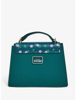 Our Universe Studio Ghibli My Neighbor Totoro Forest Leaves & Flowers Handbag - BoxLunch Exclusive -BoxLunch Shop 16621879 av3