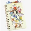 Disney Snow White And The Seven Dwarfs Group Watercolor Portrait Tab Journal - BoxLunch Exclusive