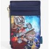 Loungefly Marvel Thor: Love And Thunder Chibi Mighty Thor & Thor Cardholder - BoxLunch Exclusive -BoxLunch Shop 16704801 hi