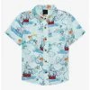 Disney Peter Pan Map Toddler Woven Button-Up - BoxLunch Exclusive -BoxLunch Shop 16733714 hi