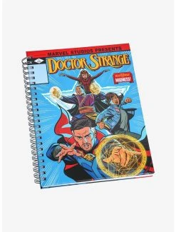 Marvel Doctor Strange In The Multiverse Of Madness Comic Book Cover Notebook - BoxLunch Exclusive