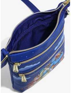 Loungefly Disney Aladdin Group Portrait Crossbody Bag - BoxLunch Exclusive -BoxLunch Shop 16896837 av2
