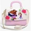 Loungefly Disney Beauty And The Beast Stroll Handbag - BoxLunch Exclusive -BoxLunch Shop 16896859 hi
