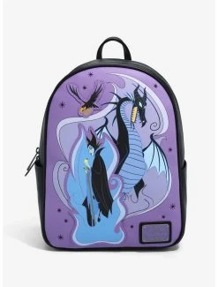 Boxlunch Loungefly Disney Sleeping Beauty Maleficent Transformation Mini Backpack