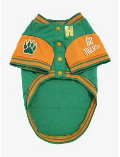 Stranger Things Hawkins High Tigers Varsity Pet Jacket - BoxLunch Exclusive 5 Stranger Things Hawkins High Tigers Varsity Pet Jacket - BoxLunch Exclusive -BoxLunch Shop 17005310 av1