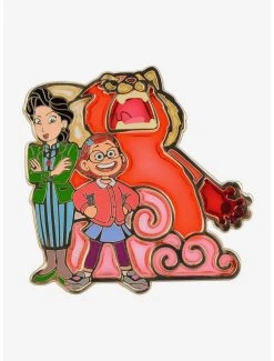 Disney Pixar Turning Red Ming & Mei Enamel Pin - BoxLunch Exclusive