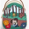 Star Wars Chibi Leia & Han In The Forest Mini Backpack - BoxLunch Exclusive -BoxLunch Shop 17060648 hi