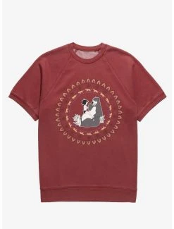 Disney The Jungle Book Baloo & Mowgli Circle Portrait Short Sleeve Sweatshirt - BoxLunch Exclusive