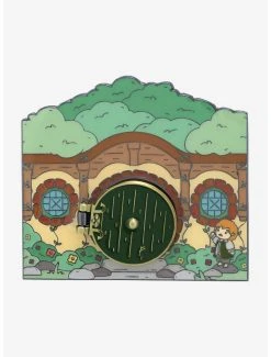 The Lord Of The Rings Bag End Door Enamel Pin - BoxLunch Exclusive