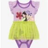 Disney Mulan & Cri-Kee Floral Infant Tutu One-Piece - BoxLunch Exclusive -BoxLunch Shop 17092319 hi