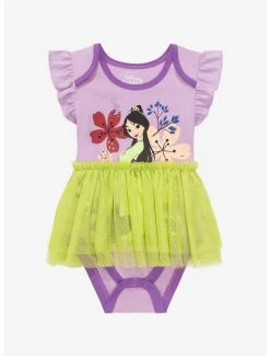 Disney Mulan & Cri-Kee Floral Infant Tutu One-Piece - BoxLunch Exclusive