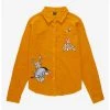 Her Universe Disney Winnie The Pooh Pooh & Friends Embroidered Overshirt - BoxLunch Exclusive -BoxLunch Shop 17098259 hi