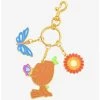 Loungefly Marvel Guardians Of The Galaxy Springtime Groot Multi-Charm Keychain - BoxLunch Exclusive -BoxLunch Shop 17125154 hi