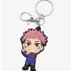 Jujutsu Kaisen Chibi Yuji Itadori PVC Keychain -BoxLunch Exclusive -BoxLunch Shop 17125158 hi