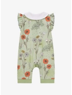 Our Universe Disney Peter Pan Tinker Bell Ruffled Collar Infant One-Piece - BoxLunch Exclusive -BoxLunch Shop 17168360 av1