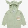 Star Wars The Mandalorian Grogu Ears Toddler Cardigan - BoxLunch Exclusive -BoxLunch Shop 17174317 hi