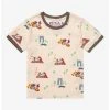 Disney Pixar Ratatouille Remy & Emile Scenic Allover Print Toddler T-Shirt - BoxLunch Exclusive -BoxLunch Shop 17229055 hi