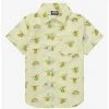 Star Wars The Mandalorian The Child Allover Print Toddler Woven Button-Up - BoxLunch Exclusive -BoxLunch Shop 17230211 hi