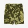 Avatar: The Last Airbender Earth Kingdom Tie-Dye Shorts - BoxLunch Exclusive -BoxLunch Shop 17259610 hi