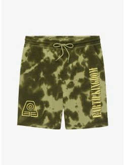 Avatar: The Last Airbender Earth Kingdom Tie-Dye Shorts - BoxLunch Exclusive