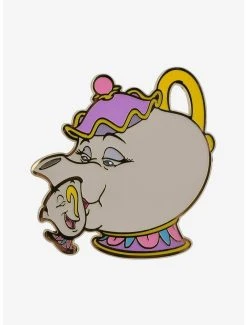 Disney Beauty And The Beast Chip & Mrs. Potts Enamel Pin - BoxLunch Exclusive