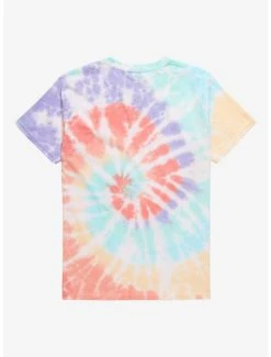 Disney Princess Floral Portraits Youth Tie-Dye T-Shirt - BoxLunch Exclusive -BoxLunch Shop 17354994 av1