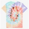 Disney Princess Floral Portraits Youth Tie-Dye T-Shirt - BoxLunch Exclusive -BoxLunch Shop 17354994 hi