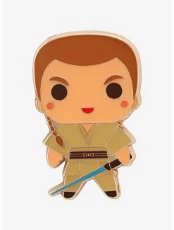 Loungefly Star Wars: Episode I - The Phantom Menace Chibi Obi-Wan Kenobi (Padawan) Enamel Pin - BoxLunch Exclusive