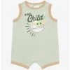 Star Wars The Mandalorian The Child Infant Basketball Jersey Romper - BoxLunch Exclusive -BoxLunch Shop 17358160 hi