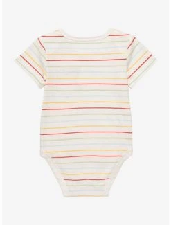 Harry Potter Hogwarts House Crest Striped Infant One-Piece - BoxLunch Exclusive -BoxLunch Shop 17358203 av1