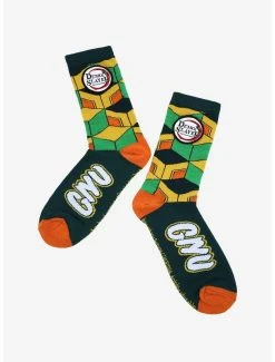 Demon Slayer: Kimetsu No Yaiba Giyu Tomioka Patterned Socks - BoxLunch Exclusive