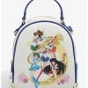 Pretty Guardian Sailor Moon Sailor Guardians & Black Moon Reversible Mini Backpack - BoxLunch Exclusive -BoxLunch Shop 17398822 hi