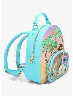 Our Universe Lilo & Stitch Scrump & Stitch Beach Sand Mini Backpack - BoxLunch Exclusive -BoxLunch Shop 17409233 av1