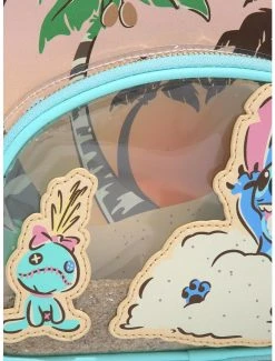 Our Universe Lilo & Stitch Scrump & Stitch Beach Sand Mini Backpack - BoxLunch Exclusive -BoxLunch Shop 17409233 av3