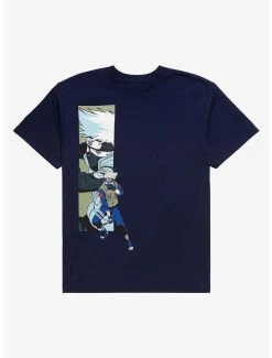 Naruto Shippuden Kakashi Pillar Panel Youth T-Shirt - BoxLunch Exclusive