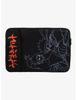 Naruto Shippuden Sasuke & Naruto Fight Line Art Laptop Case - BoxLunch Exclusive -BoxLunch Shop 17618605 av1