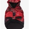 Naruto Shippuden Akatsuki Clouds Tie-Dye Pet Hoodie - BoxLunch Exclusive -BoxLunch Shop 17667121 hi