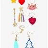 Disney Gravity Falls Mix & Match Earring Set - BoxLunch Exclusive -BoxLunch Shop 17668411 hi