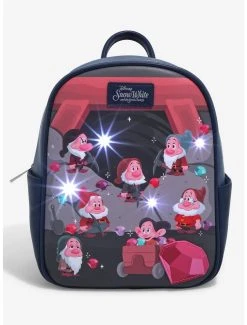Disney Snow White And The Seven Dwarfs Mining Light-Up Mini Backpack - BoxLunch Exclusive