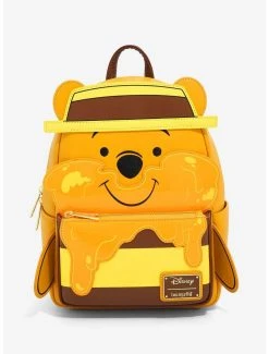 BoxLunch Shop 13 Loungefly Disney Winnie The Pooh Dripping Hunny Mini Backpack - BoxLunch Exclusive