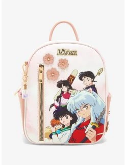 InuYasha Cast With Sakura Flowers Mini Backpack - BoxLunch Exclusive