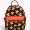 Pokémon Pikachu Halloween Costumes Allover Print Mini Backpack - BoxLunch Exclusive -BoxLunch Shop 17721515 hi
