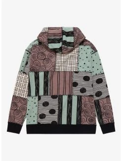 Disney The Nightmare Before Christmas Sally's Patchwork Hoodie - BoxLunch Exclusive -BoxLunch Shop 17721733 av1