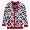 Sanrio Hello Kitty With Apples Women's Plus Sized Cardigan - BoxLunch Exclusive -BoxLunch Shop 17724039 hi