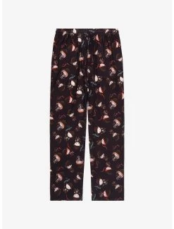 Harry Potter Chibi Characters Allover Print Sleep Pants - BoxLunch Exclusive -BoxLunch Shop 18151841 av1