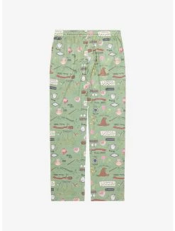 Harry Potter Icons & Items Allover Print Sleep Pants - BoxLunch Exclusive -BoxLunch Shop 18229509 av1