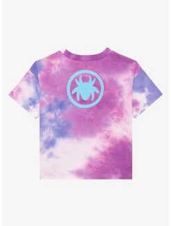 Marvel Spider-Man Chibi Gwen Stacy Tie-Dye Toddler T-Shirt - BoxLunch Exclusive -BoxLunch Shop 18246995 av1