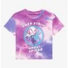 Marvel Spider-Man Chibi Gwen Stacy Tie-Dye Toddler T-Shirt - BoxLunch Exclusive -BoxLunch Shop 18246995 hi